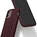 Caseology Vault for Apple iPhone Xs Case (2018) / for iPhone X Case (2017) - Rugged Matte Finish - Burgundy