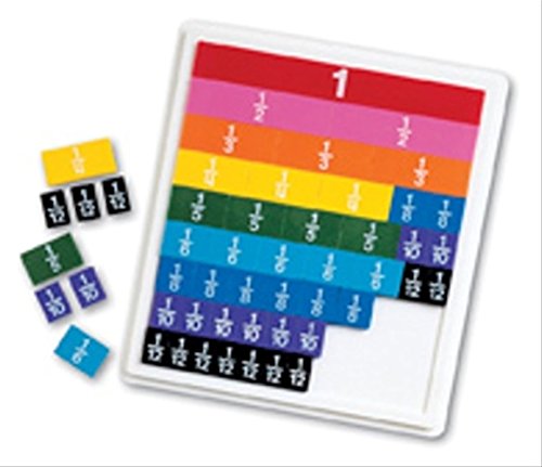 Learning Resources LER0615 Rainbow Fraction Tiles