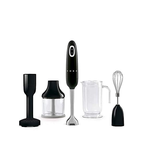 SMEG Set Batidora de mano HBF02BLEU · Europa 220v | Negro