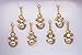 14 Bindis 2 Packs Of Gold Long Face Jewels Bollywood Bindis/Indian India Bindis/Bindi Sticker/Bindi Jewels/Face Jewels/Fancy Bindis Online/Golden bindi