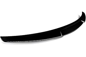 Compatible For Audi A4 S4 B8 Facelift B8.5 Sedan 2013-2016 M4 Style Car Rear Trunk Boot Lip Spoiler Cap Cover Rear Spoiler Wi