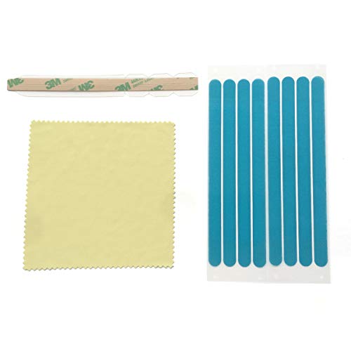 Privacy Screen Adhesive Strips and Slide Mount Tabs for Computer Monitors and Laptops – Replacement Kits.