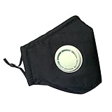 PM 2.5 Anti Pollution Mask Military Grade N99 Washable Dust Respirator Cotton Mouth Masks with Replaceable Filter for Adult Children(Mask + Filters)