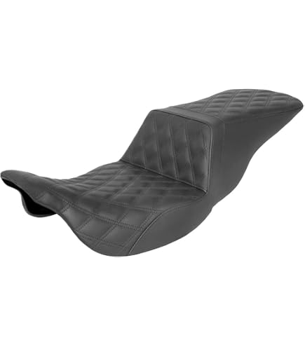 thumbnail image 2 of Saddlemen Rear LS Step-Up Seat For 2008-2023 Harley Touring - Black - Get Lowered Cycles 2 of 12
