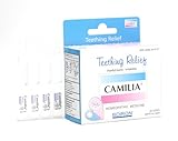 Boiron Homeopathic Medicine Camilia Teething Relief Single-Use Oral Doses, 20-Count Boxes (Pack of 2)