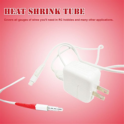 Heat Shrink Tubing 328pcs Wire Wrap Cable Sleeve Assortment Ratio 2:1 Electric Insulation Tube - Multicolor
