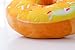 ChezMax Round Doughnut Donut Seat Back Stuffed Cushion Insert Filler Filling Throw Pillow Plush Play Toy Doll for Staycation Sofa Watching TV in-Bed Reading Mango Muffin 16 X 16''