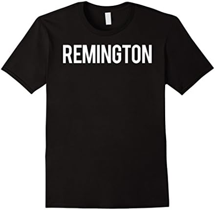 Mens Remington T Shirt - Cool new funny name fan cheap gift tee 2XL Black