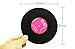 Janazala Vintage Vinyl Record Beverage Table Coasters For Drinks, Including Bottle Opener. For Wine Glasses, Beer, Whiskey, Cocktail, Hot and Cold Drinks, Set of 6