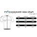 PANDOOM Men's Breathable Short Sleeve Cycling Jersey Quick Dry Biking Shirts For Outdoor Sports