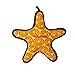 TUFFY - World's Tuffest Soft Dog Toy - Ocean Starfish - Squeakers - Multiple Layers. Made Durable, Strong & Tough. Interactive Play (Tug, Toss & Fetch). Machine Washable & Floats