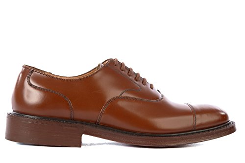 Church's men's classic leather lace up laced formal shoes oxford brown US size 7.5 734455 LANCASTER