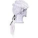 BCP White Color Gentleman Lawyer George Washington Wig Costume Accessory