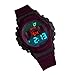 Kids Girls Sports Digital Water Resistant LED Eye Wrist Watches with Back Light, Alarm, Stopwatch, Chronograph, Chime, Calendar, Date and Day, 12/24 Hours Pink