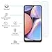 [3-Pack] WRJ Screen Protector for Samsung Galaxy A10s, HD Anti-Scratch Anti-Fingerprint No-Bubble 9H Hardness Tempered Glass with Lifetime Replacement Warranty