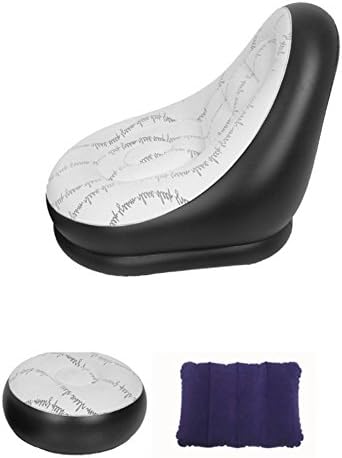 Inflatable sofa bed single recliner air cushion sofa small leisure stool-A