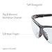 UVEX by Honeywell - S3212X Uvex by Honeywell Genesis Safety Glasses with Uvextreme Anti-Fog Coating, Black Frame