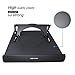 Kenting Light Box Pad Stander Multifunction Rotate in 360° Adjusting 9 Angle Points Skidding Prevented Tracing Holder for Huion or Litup LED Light Table A4 LB4 L4S - Black