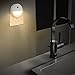 FRiEQ LED Plug in Night Light with Dusk to Dawn Sensor, Perfect for Bedroom, Bathroom, Kitchen, Stairs, or Any Dark Room (2 Pack)