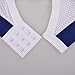 SYROKAN Women's High Impact Support Bounce Control Plus Size Workout Sports Bra White 42DD