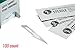 SE Sterilized Scalpel Blades #11, 100-Pack - 440 Stainless Steel, Individually Wrapped for Crafts, Surgery, and Lab Use - BL-11S440