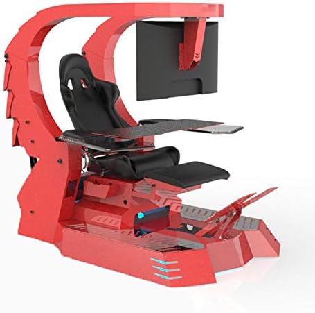 YLOVOW Computer Chair Game E-Sports Chair Suitable for All Major Game Halls, Offices And Families,Red