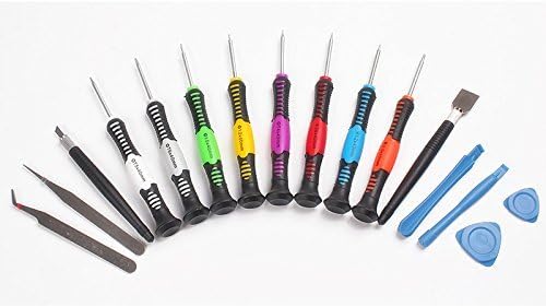 TurboTech 16-Piece Precision Screwdriver Set Repair/Opening Tool Kit for iPad, iPhone &amp; Other Devices