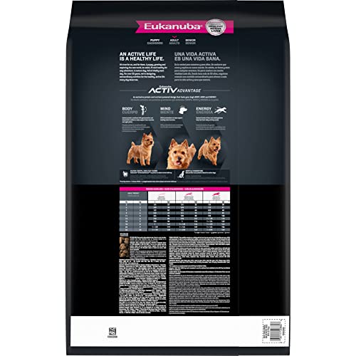 EUKANUBA ADULT SMALL BREED DRY DOG FOOD, 4.5 LB BAG
