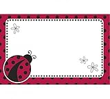 Lady Bug Enclosure Card 50 Pack