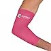 Copper Compression Copper + Zinc Elbow Sleeve. Orthopedic Brace for Elbow with Infused Support for Workouts, Golfers & Tennis Elbow, Arthritis, Tendonitis. Fit for Men and Women (Pink - Small)