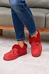 TINSTREE Winter Flat Boots Warm Durable Shoes