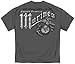 Marine Corps, USMC T-Shirt Marines Eagle Elite Breed Silver Foil X-Large Chorcoal Gray