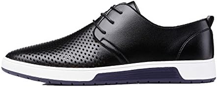 Jtomoo Men's Classic Breathable Loafers Faux Leather Shoes