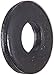 Steel Flat Washer, Black Oxide Finish, ASME B18.22.1, No. 6 Screw Size, 5/32