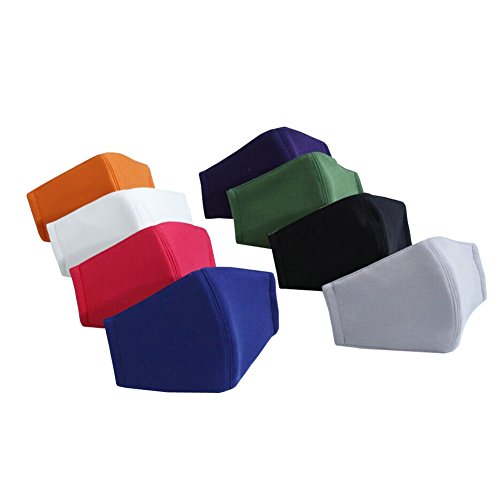 Ayygift 10pcs Spring Fashion Pure Color Unisex Earloop Face Mask Anti-wind Cycling Skiing Unisex Mouth Mask Multicolor(random Color)