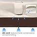 Vailge Patio Chair Covers, Lounge Deep Seat Cover, Heavy Duty and Waterproof Outdoor Lawn Patio Furniture Covers (1 pack-Medium Beige & Brown)