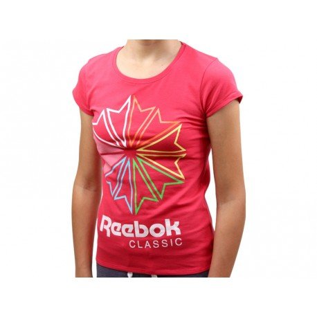 t shirt reebok ragazza