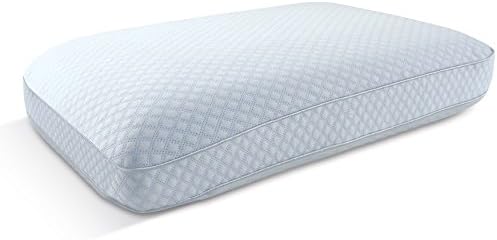 EUROPEUTIC Big & Soft Cooling Gel Ventilated Memory Foam Gel Pillow with 2" Gusset