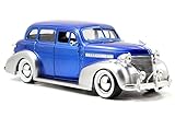 Jada Toys Garage Worx '39 Chevy Master Deluxe 1:24 Scale Model Kit, Blue