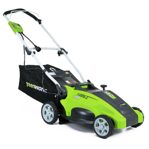 Greenworks 10 Amp 16-inch Corded Mower, 25142 - Image 6