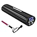 QITONG Electric Portable Air Compressor, Hand-Held 12V Digital Tire Inflator Build in Li-ion Battery. Pump to 150 PSI. Tire Pressure Monitor and Preset (V2018)