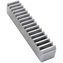 Martin RA16X4 High Alloy Steel Gear Rack - 4 Feet Long, 16 Pitch, 14.5° Pressure Angle, For Linear Motion Systems