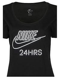 Nike - Camiseta de cuello redondo para mujer