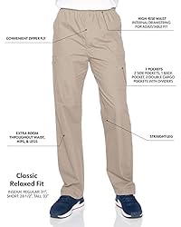 Landau Essentials Relaxed Fit 7-Pocket Elastic