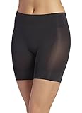 Jockey Women's Shapewear Skimmies Short Length Wicking Slipshort , black, S