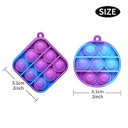 15PCS Mini Pop Fidget Toys Pack Push Bubble Pop