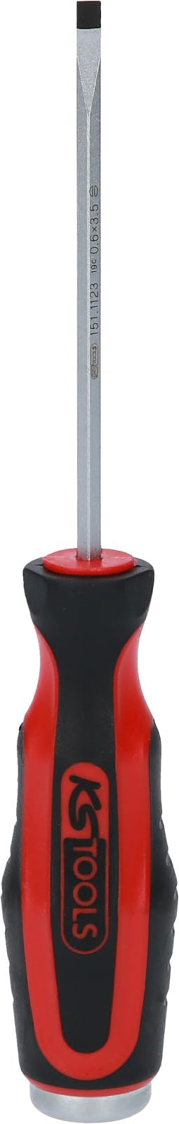 SK Hand Tool KS TOOLS ERGOTORQUEmax hammer cap screwdriver slotted, 3,5mm, on hang tag, Clear