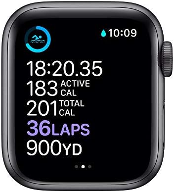 New Apple Watch Series 6 Gps 40mm Space Gray Aluminum Case With Black Sport Band Amazon Com