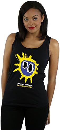 Primal Scream Women's Screamadelica Logo Tank Top XX-Large Black