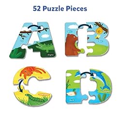 Skillmatics Animal Alphabet Puzzle - 52 Piece